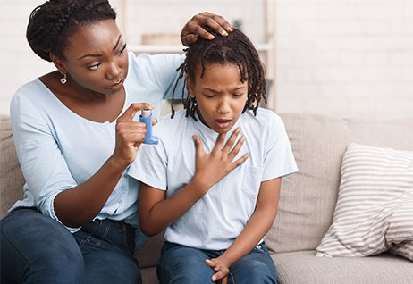 mother asthma worries